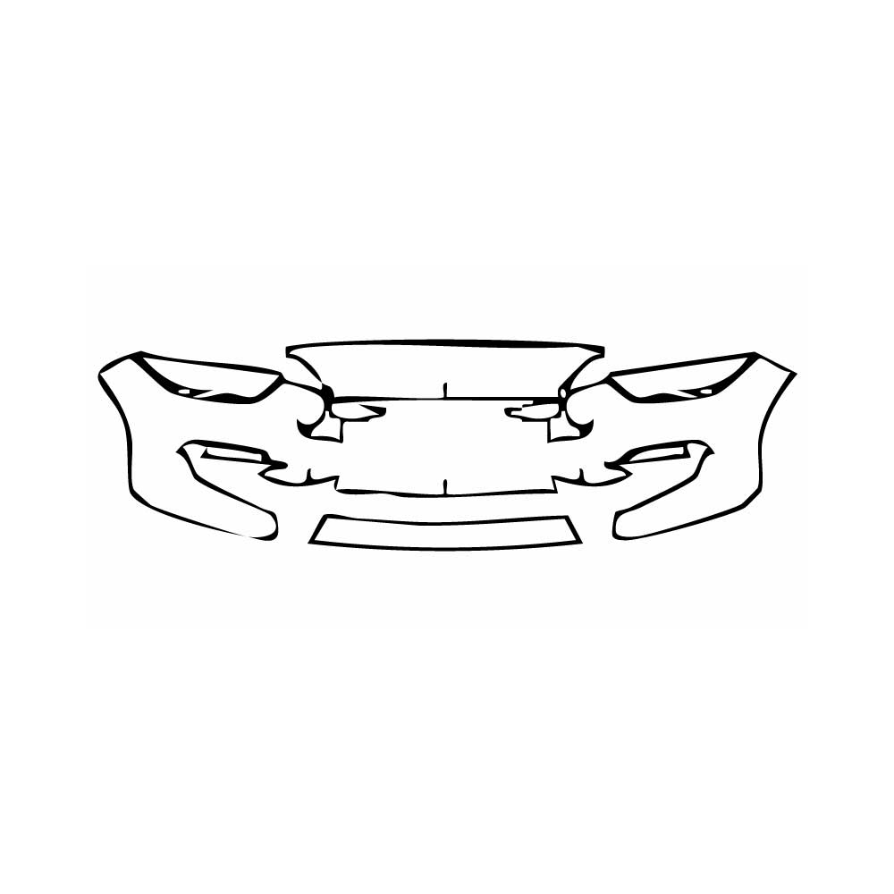 Pre-Cut PPF Ford Mustang Fastback Shelby GT350 2015 - PPF-Kits