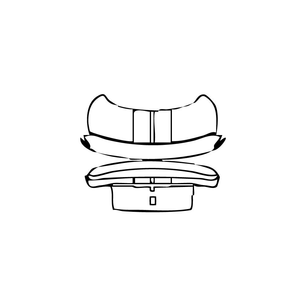 Pre-Cut PPF Ford Mustang Fastback Shelby GT350 2015 - PPF-Kits