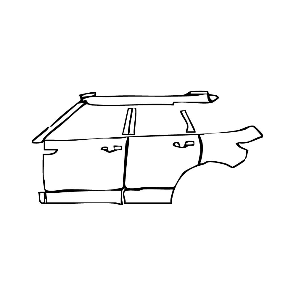 Pre-Cut PPF Land Rover Range Rover Evoque 5 Doors Base 2012 - PPF-Kits