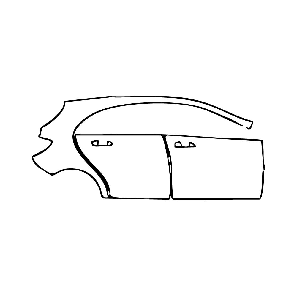 Pre-Cut PPF Mercedes-Benz A Class Hatchback Base 2013 - PPF-Kits