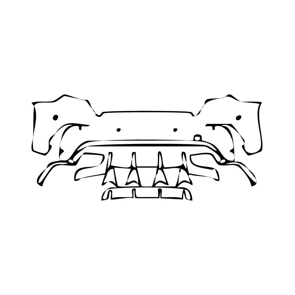 Pre-Cut PPF Mercedes-Benz A Class Hatchback AMG A 45 2016 - PPF-Kits