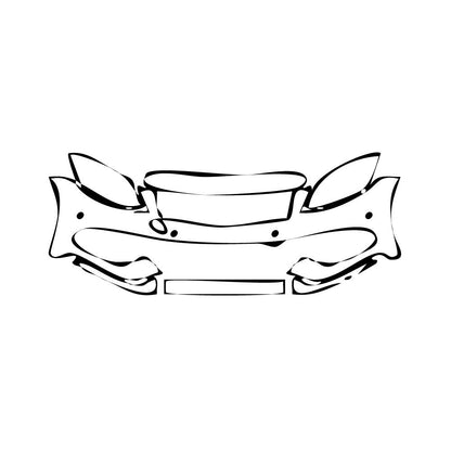 Pre-Cut PPF Mercedes-Benz C Class Sedan Sport Extended Wheelbase 2015 - PPF-Kits