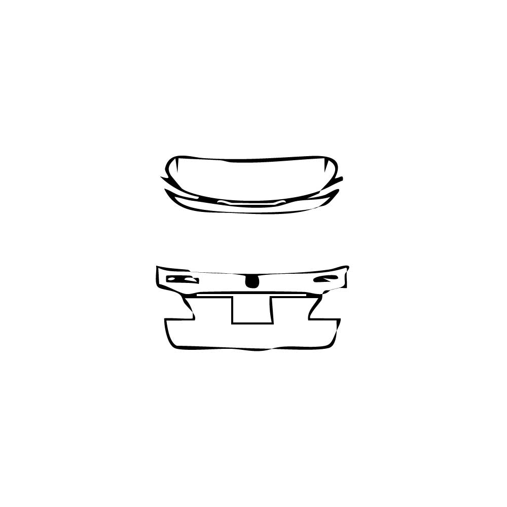 Pre-Cut PPF Mercedes-Benz GLE GLE SUV Base 2016 - PPF-Kits