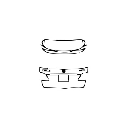 Pre-Cut PPF Mercedes-Benz GLE GLE SUV Base 2016 - PPF-Kits