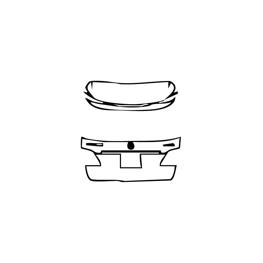 Pre-Cut PPF Mercedes-Benz GLE GLE SUV 450 AMG 2016 - PPF-Kits