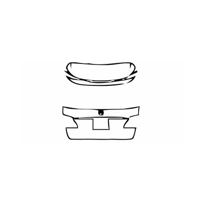 Pre-Cut PPF Mercedes-Benz GLE GLE SUV AMG GLE 43 2017 - PPF-Kits