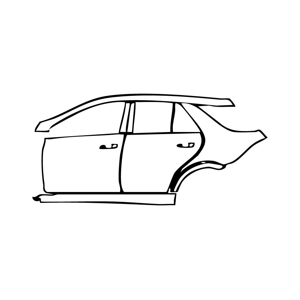 Pre-Cut PPF Mercedes-Benz GLE GLE SUV AMG GLE 63 S 2016 - PPF-Kits