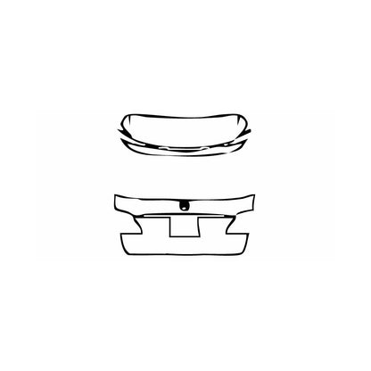 Pre-Cut PPF Mercedes-Benz GLE GLE SUV AMG GLE 63 2016 - PPF-Kits