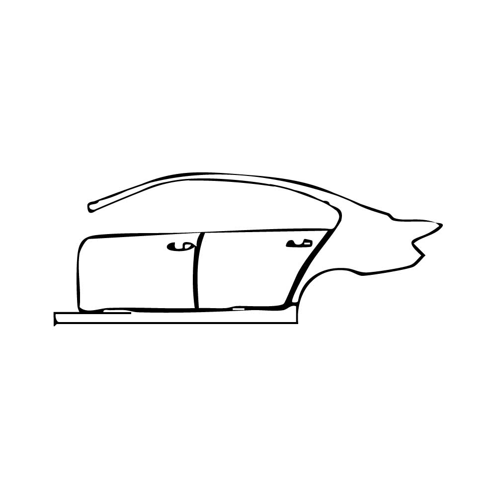 Pre-Cut PPF BMW 5 Series Sedan Extended Wheelbase Luxury 2014 - PPF-Kits