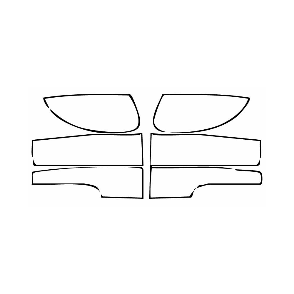 Pre-Cut PPF Ford Focus Hacthback RS 2016 - PPF-Kits