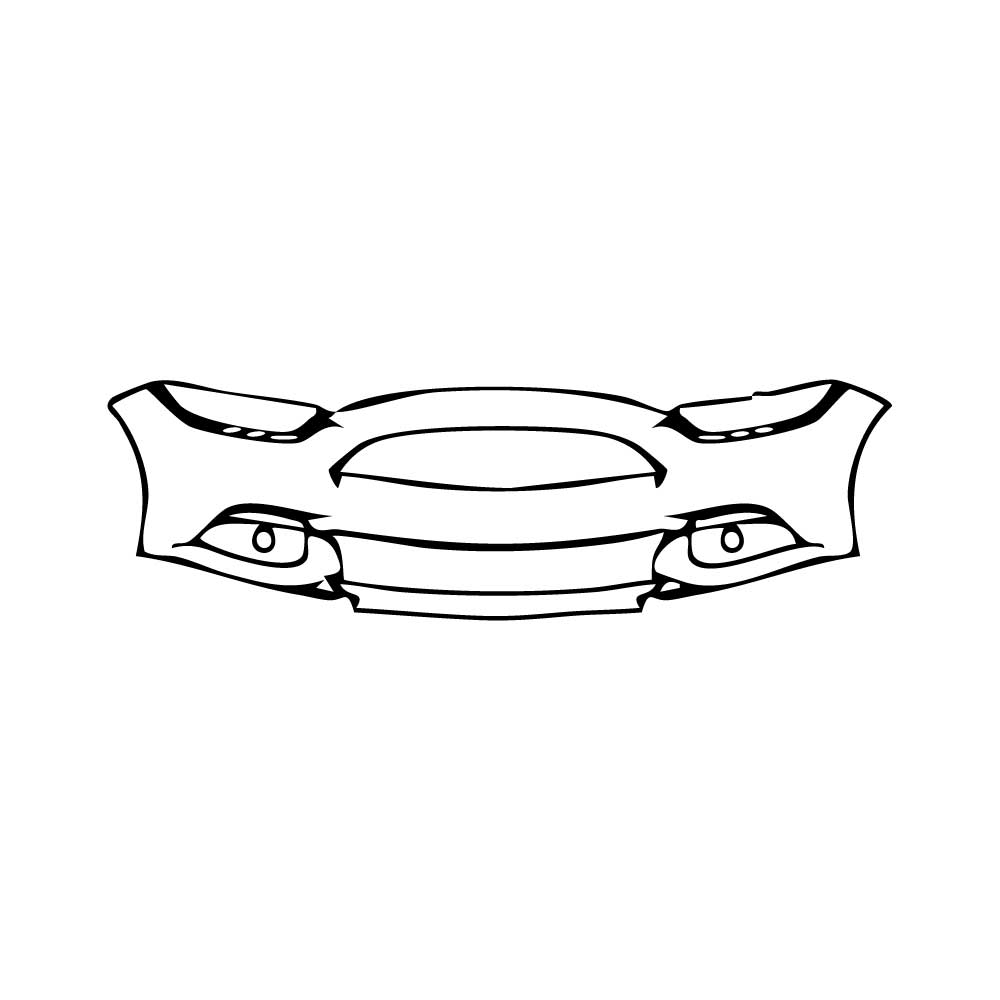 Pre-Cut PPF Ford Mustang Fastback EcoBoost 2015 - PPF-Kits