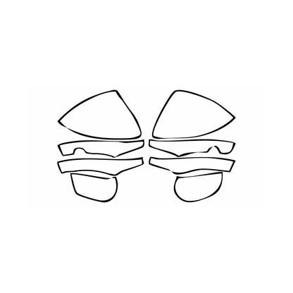 Pre-Cut PPF Porsche Cayenne Cayenne Turbo S 2015 - PPF-Kits