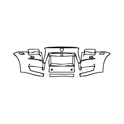 Pre-Cut PPF Rolls-Royce Ghost Series II SWB 2015 - PPF-Kits