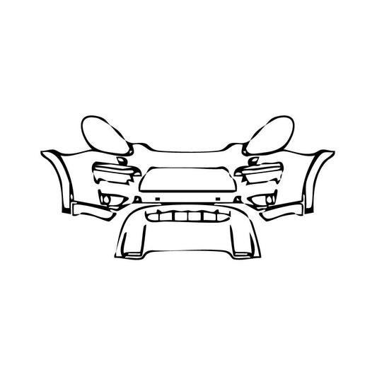 Pre-Cut PPF Porsche Cayenne Cayenne GTS 2012 - PPF-Kits