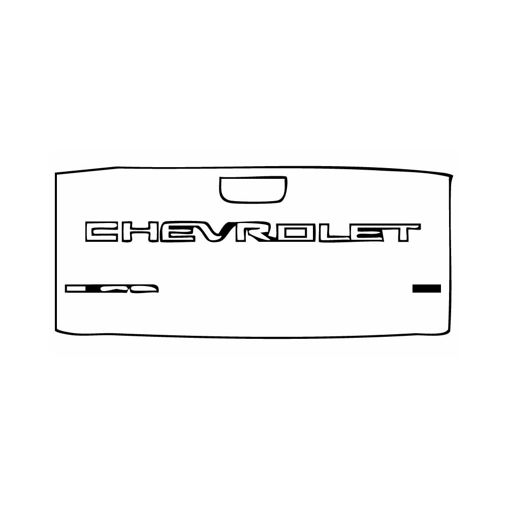 Pre-Cut PPF Chevrolet Silverado 1500 LTZ 2025 - PPF-Kits