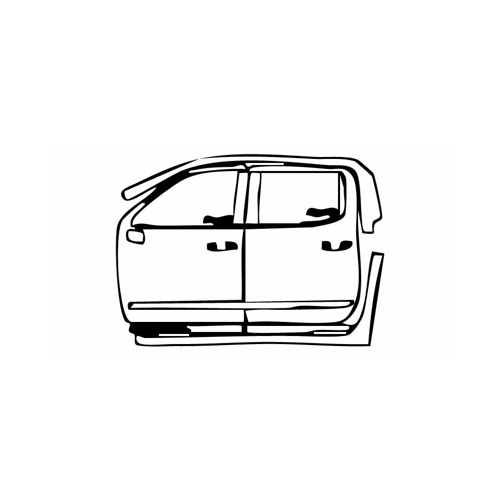 Pre-Cut PPF Chevrolet Silverado 1500 High Country 2025 - PPF-Kits