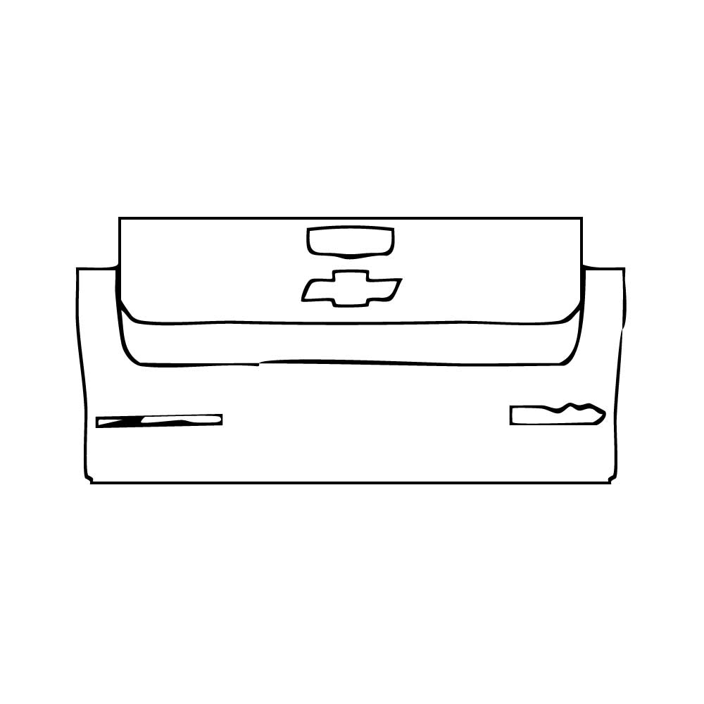 Pre-Cut PPF Chevrolet Silverado 1500 High Country 2025 - PPF-Kits