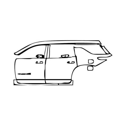 Pre-Cut PPF Chevrolet Traverse LT 2025 - PPF-Kits