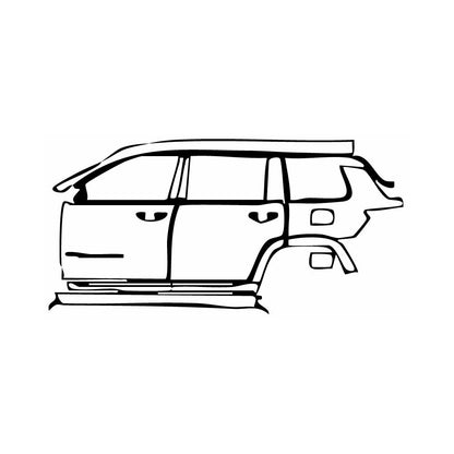 Pre-Cut PPF JEEP Grand Cherokee Grand Cherokee L (3-row) Summit Reserve 2025 - PPF-Kits