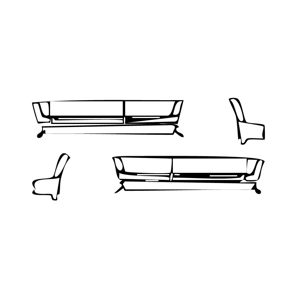 Pre-Cut PPF JEEP Grand Cherokee Grand Cherokee (2-row) Summit Reserve 2025 - PPF-Kits