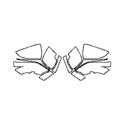 Pre-Cut PPF Lexus LS Hybrid Base 2025 - PPF-Kits