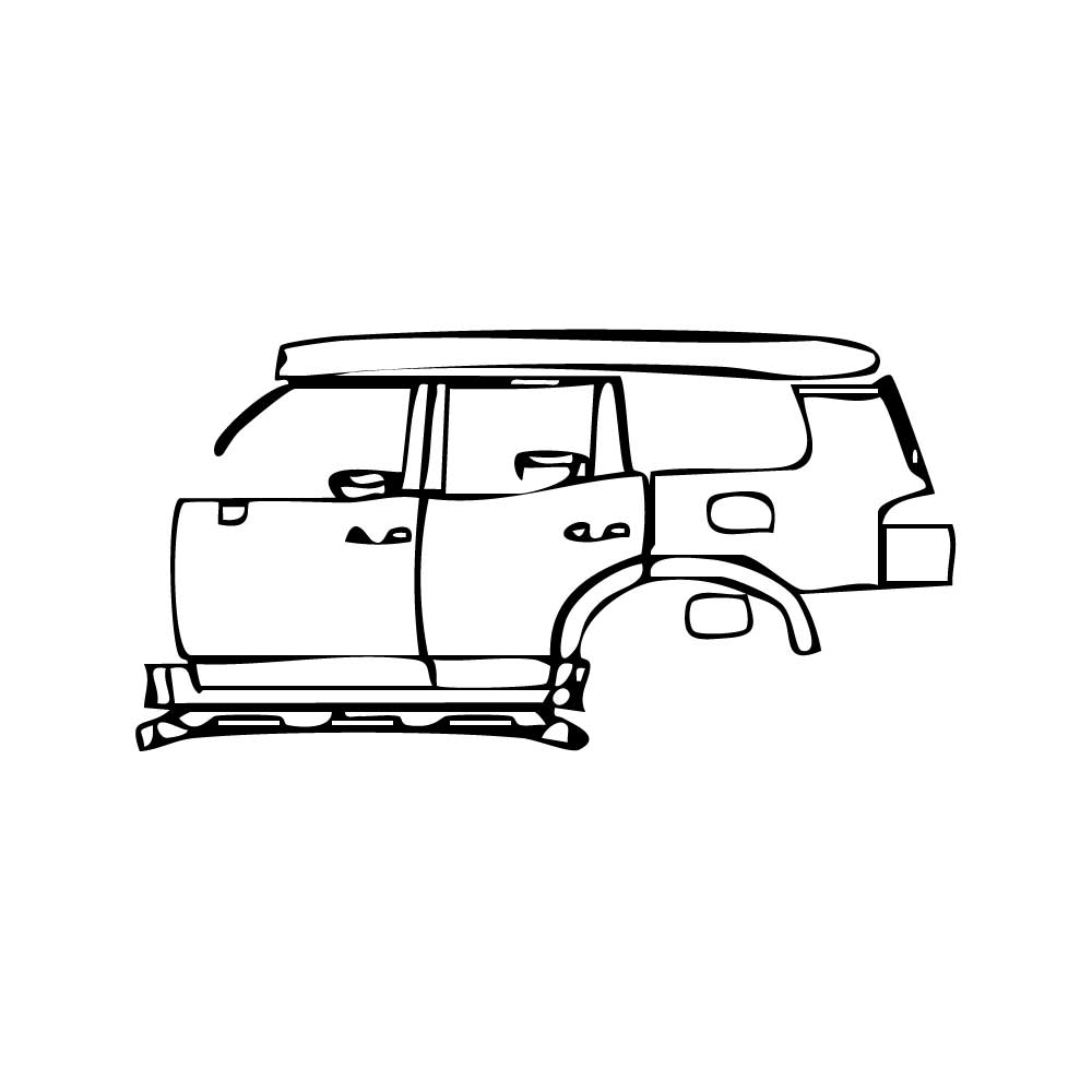 Pre-Cut PPF Lexus GX (US) Luxury 2025 - PPF-Kits