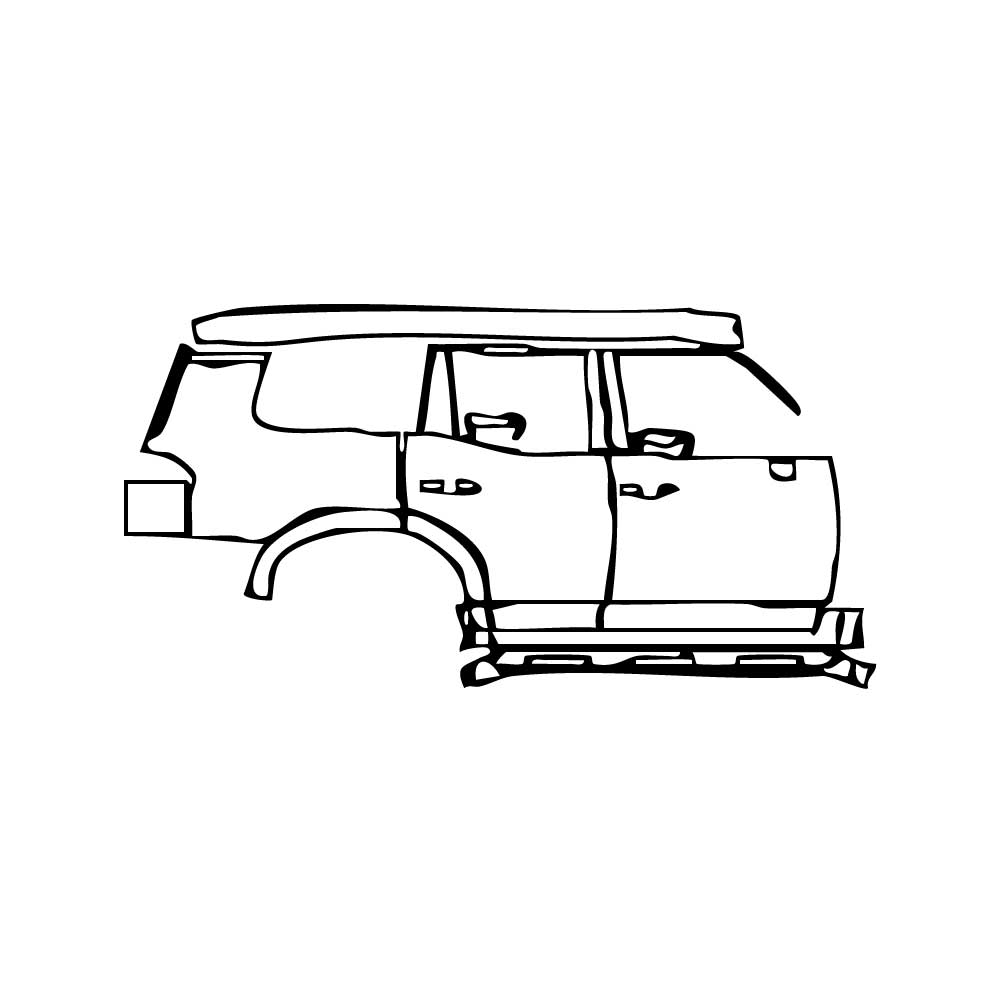 Pre-Cut PPF Lexus GX (US) Luxury 2025 - PPF-Kits