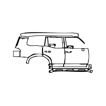 Pre-Cut PPF Lexus GX (US) Luxury 2025 - PPF-Kits