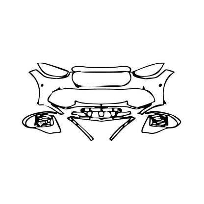 Pre-Cut PPF Mercedes-Benz S Class Sedan AMG S63 E Performance Extended Wheelbase 2025 - PPF-Kits