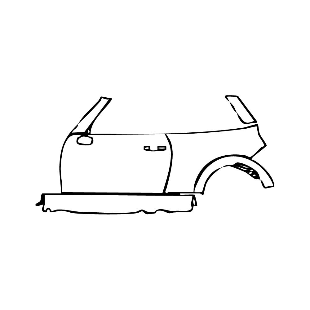 Pre-Cut PPF MINI MINI Hardtop 2 Door John Cooper Works (JCW) GP 2025 - PPF-Kits