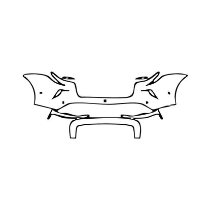 Pre-Cut PPF Porsche Taycan Sport Turismo Taycan Turbo Sport Turismo 2025 - PPF-Kits