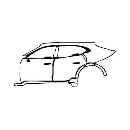 Pre-Cut PPF Porsche Taycan Cross Turismo Taycan Turbo S Cross Turismo 2025 - PPF-Kits