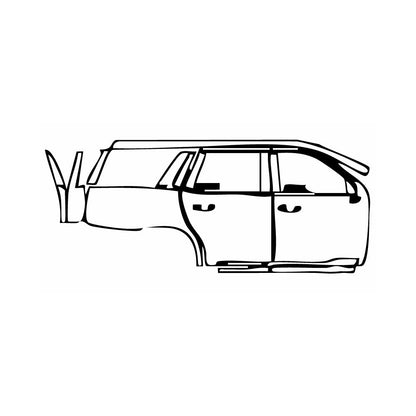 Pre-Cut PPF Cadillac Escalade Standard Wheelbase Luxury 2025 - PPF-Kits