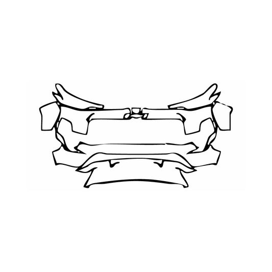 Pre-Cut PPF Chevrolet Colorado Crew Cab WT 2025 - PPF-Kits