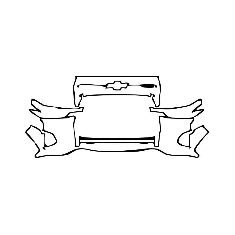 Pre-Cut PPF Chevrolet Colorado Crew Cab ZR2 2025 - PPF-Kits