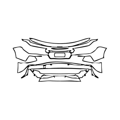 Pre-Cut PPF Chevrolet Corvette Stingray Convertible 2025 - PPF-Kits