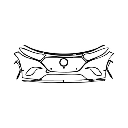 Pre-Cut PPF Mercedes-Benz EQS SUV 450+ 2025 - PPF-Kits
