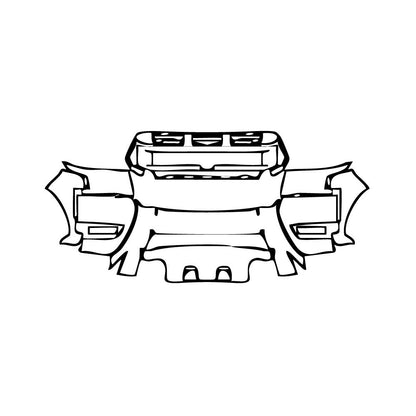 Pre-Cut PPF Nissan Frontier Crew Cab Pro-X 2025 - PPF-Kits