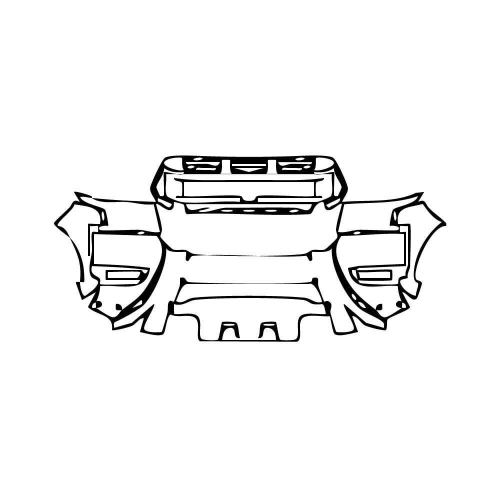 Pre-Cut PPF Nissan Frontier Crew Cab Pro-4X 2025 - PPF-Kits