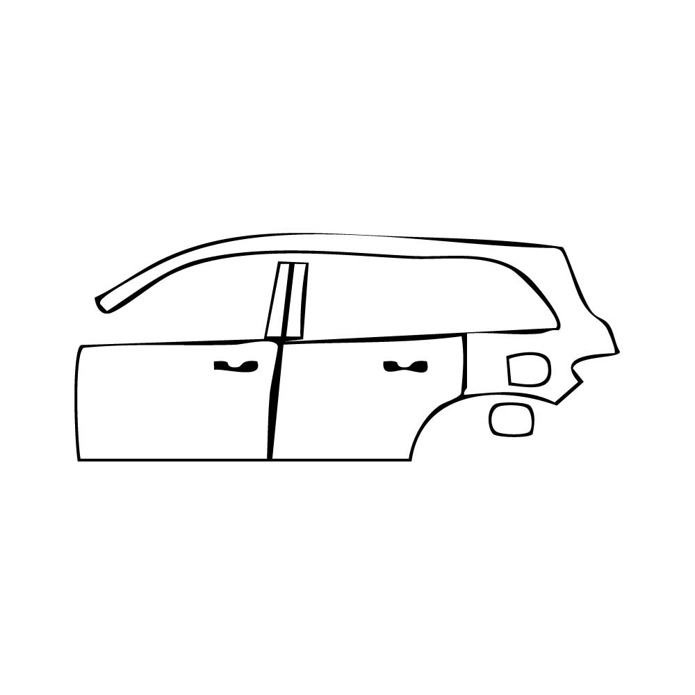 Pre-Cut PPF Mercedes-Benz GLB AMG GLB 35 2025 - PPF-Kits