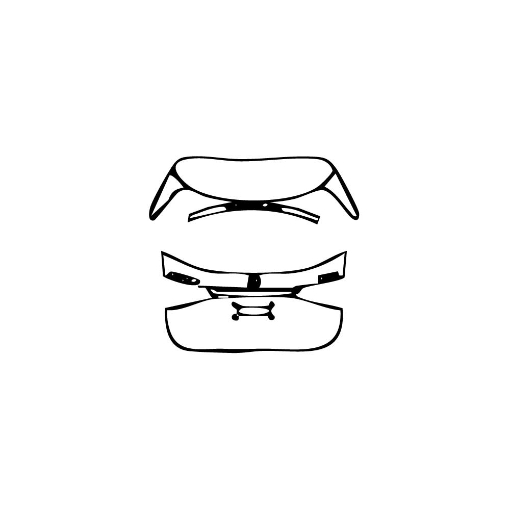 Pre-Cut PPF Mercedes-Benz GLC SUV Standard Wheelbase (GLC) Base 2025 - PPF-Kits