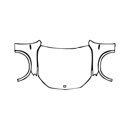 Pre-Cut PPF Mercedes-Benz GLC Coupe AMG GLC43 2025 - PPF-Kits