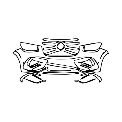 Pre-Cut PPF Mercedes-Benz GLS AMG Line 2025 - PPF-Kits