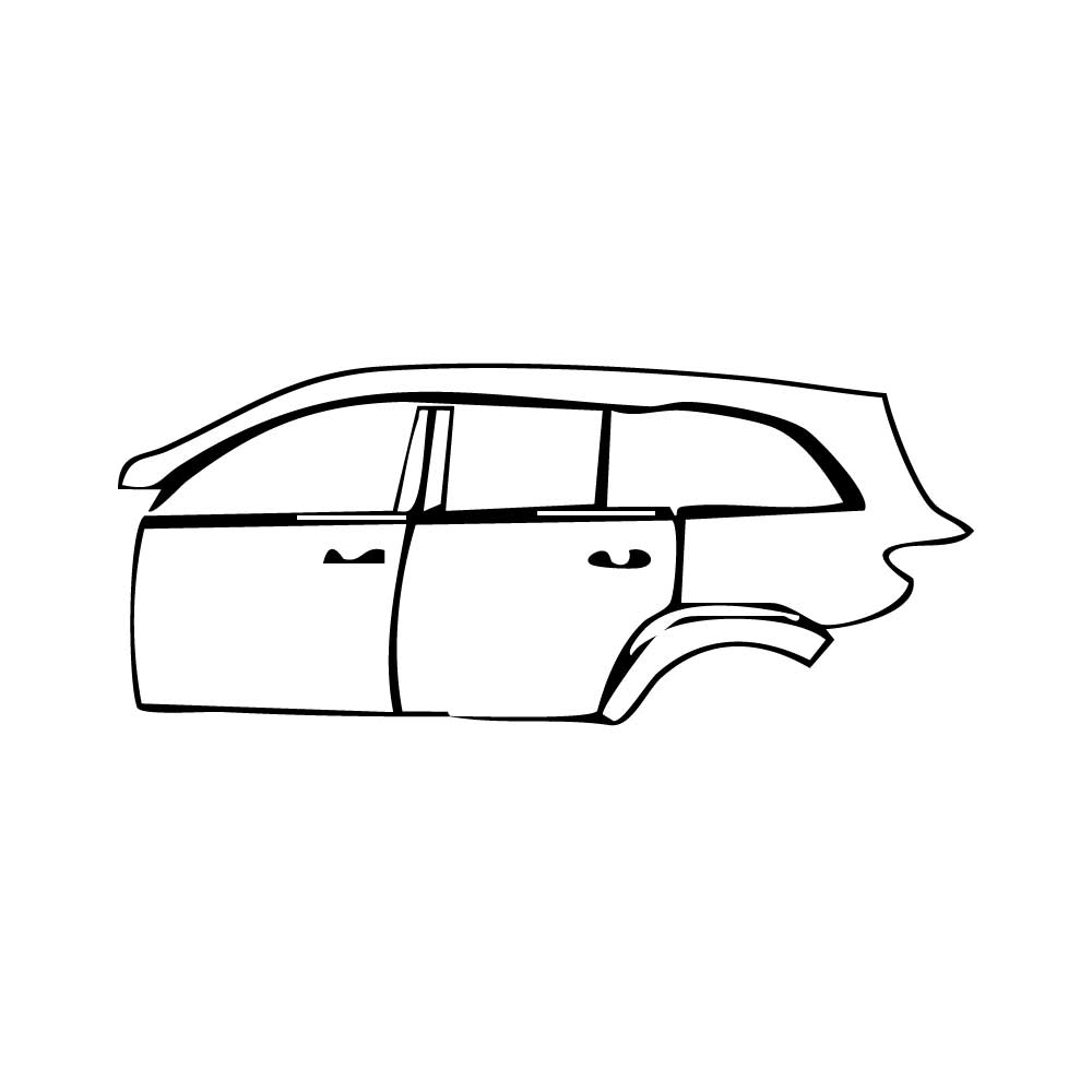 Pre-Cut PPF Mercedes-Benz GLS AMG GLS 63 2025 - PPF-Kits