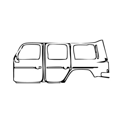 Pre-Cut PPF Mercedes-Benz G Class G 580 with EQ-Technology AMG Line 2025 - PPF-Kits