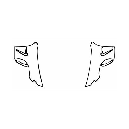 Pre-Cut PPF Mercedes-Benz AMG GT 2-Door AMG GT 63 2025 - PPF-Kits