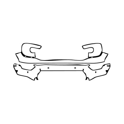 PPF precortado Ford Ranger (EU) Raptor 2025