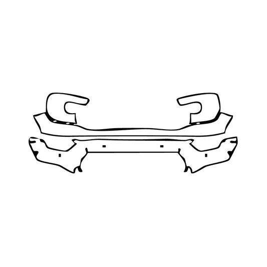 PPF precortado Ford Ranger (EU) Raptor 2025