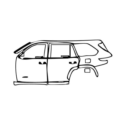 PPF precortado Toyota Sequoia Limited 2025