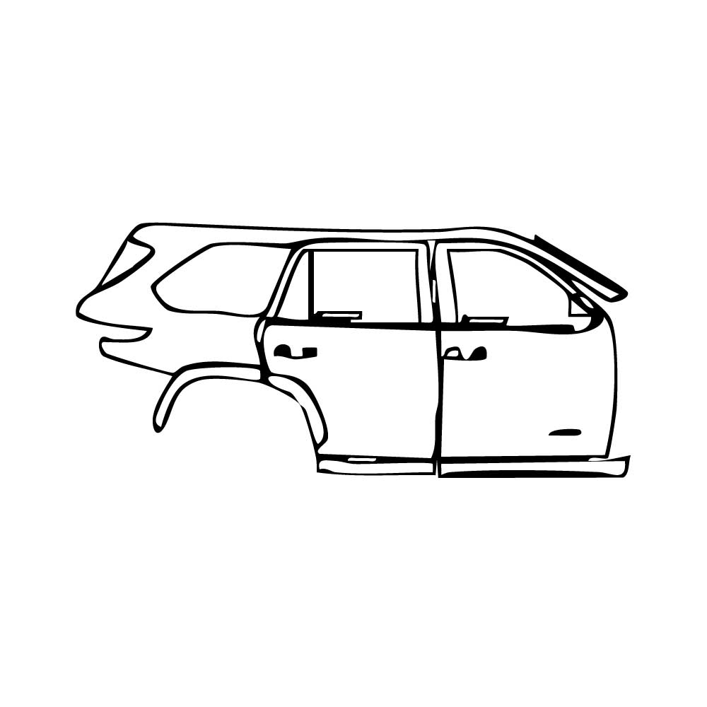 PPF precortado Toyota Sequoia Limited 2025